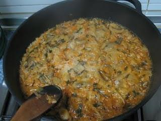 Arroz con champiñones