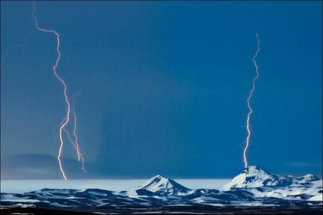 La erupción del volcán Grímsvötn La erupción del volcán Grímsvötn