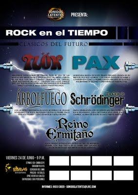 24 de junio FESTIVAL ROCK EN EL TIEMPO (clasicos del Futuro)