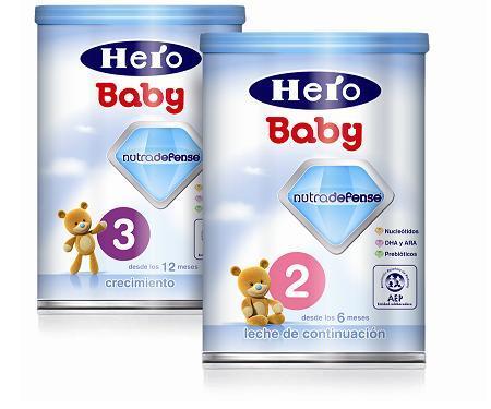 hero baby Leches Hero Baby con Nutradefense