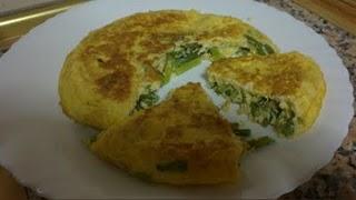 Tortilla de ajetes
