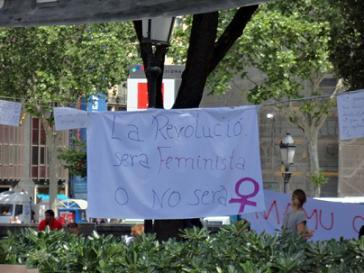 Feminismo en las plazas