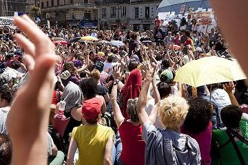 Feminismo en las plazas