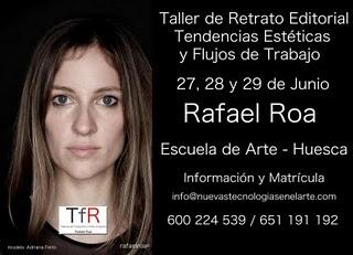 El fotógrafo Rafael Roa en Huesca (España)