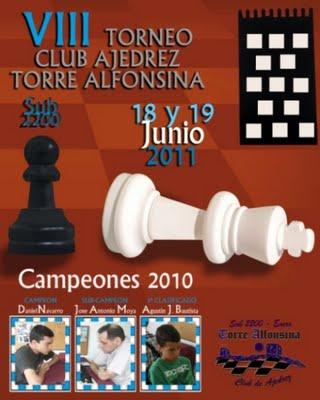 TORNEO CLUB AJEDREZ TORRE ALFONSINA SUB2200