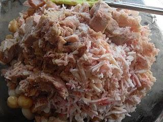 ENSALADA DE GARBANZOS Y ALUBIAS