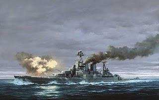 La Batalla del Estrecho de Dinamarca: El Bismarck hunde al HMS Hood - 24/05/1941.