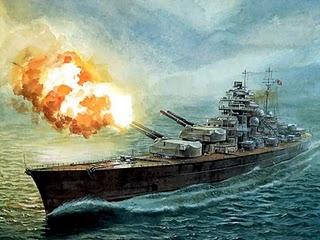La Batalla del Estrecho de Dinamarca: El Bismarck hunde al HMS Hood - 24/05/1941.
