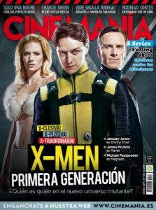 X MEN en la revista CINEMANIA de este mes