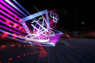 LICHTFAKTOR, el light graffiti como arte urbano.