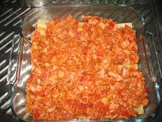 Lasaña de carne