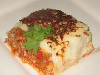 Lasaña de carne