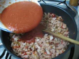 Lasaña de carne