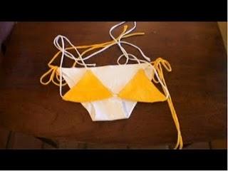 Cómo hacer tu propio bikini reciclando una camiseta!!! - Paperblog