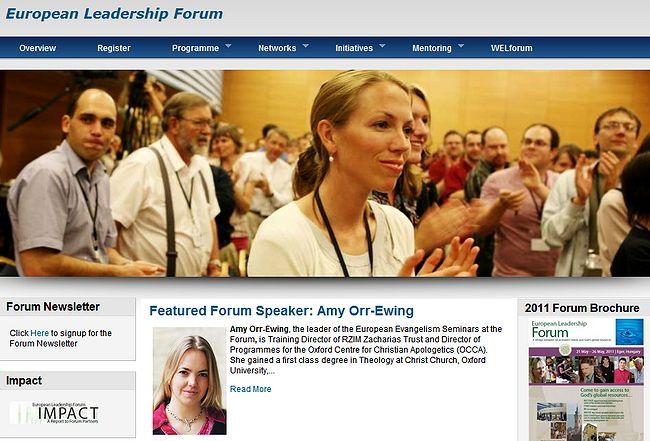 Pablo Martínez presenta Protestante Digital en el Foro de Líderes Europeos