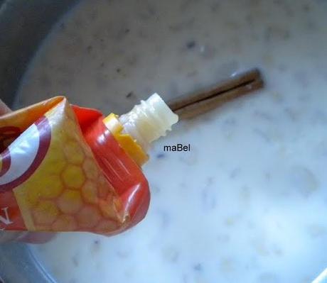 Mazamorra  con leche express del 25M