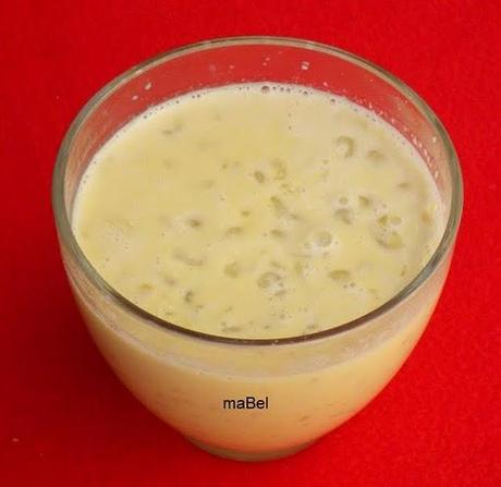 Mazamorra  con leche express del 25M