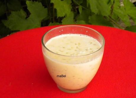 Mazamorra  con leche express del 25M