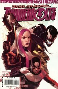 Etapas de Culto de Personajes Clásicos: Thunderbolts de Warren Ellis y Mike Deodato