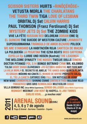 Arenal Sound completa su cartel