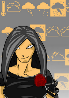 La bruja del tiempo con Inkscape