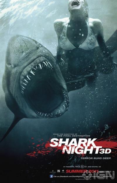Poster y trailer de Shark Night 3D