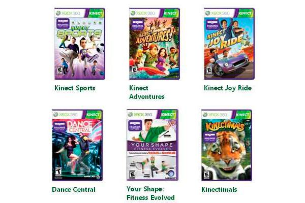 Triplicar el catálogo de Juegos de Kinect en 2011 