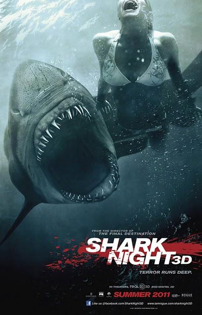 Póster oficial y trailer de 'Shark Night 3D'