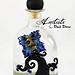 Crafts & Beauty Diablo Daisy - Day of the Dead art bottle