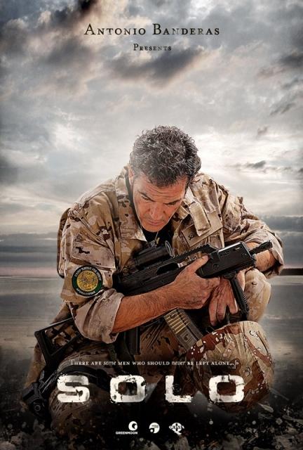Teaser poster de Solo, de Antonio Banderas