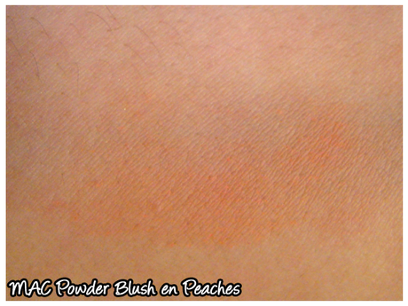 Reseña: Rubor Peaches de MAC