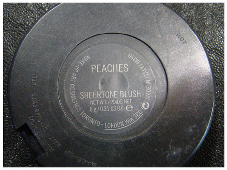 Reseña: Rubor Peaches de MAC