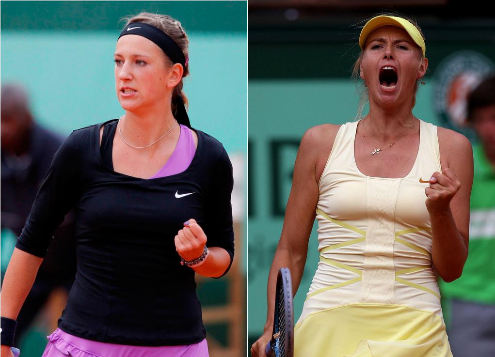 Roland Garros: Azarenka y Sharapova cerraron la jornada con triunfos