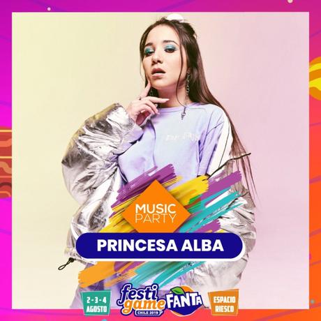 Princesa Alba llega a FestiGame Fanta 2019