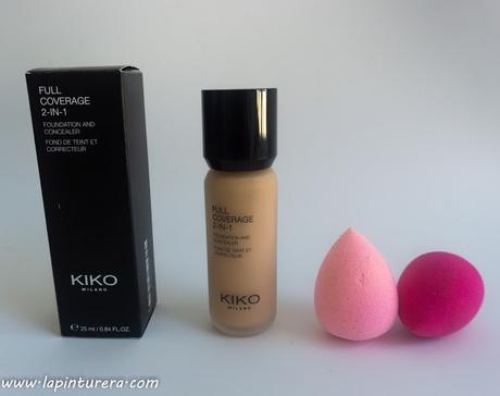 Base Full Coverage 2in1 de Kiko (Reseña)