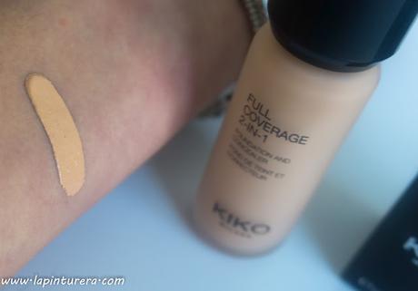Base Full Coverage 2in1 de Kiko (Reseña)