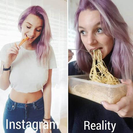 ¿Como es la vida en Instagram realmente?