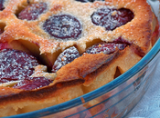 Clafouties ciruela roja