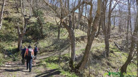 Pista hacia Prau Antonio