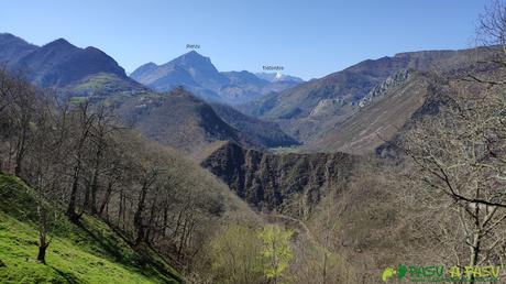 Vista del Pierzu y Tiatordos desd el Ceñal