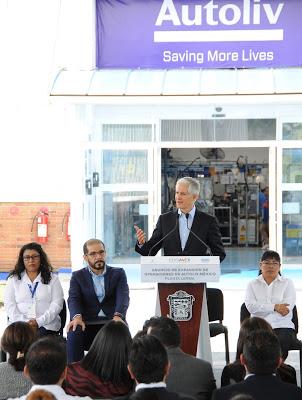 REITERA ALFREDO DEL MAZO COMPROMISO CON EL SECTOR EMPRESARIAL PARA BRINDAR LAS CONDICIONES NECESARIAS PARA LA LLEGADA DE MÁS INVERSIONES AL EDOMÉX