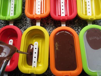 Polos de chocolate Thermomix