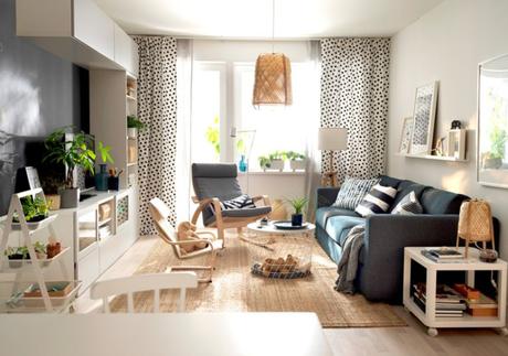Un mismo piso decorado por IKEA en 5 paises diferentes