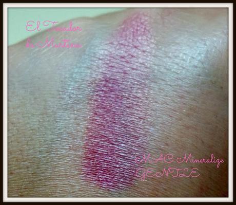 COLORETES FAVORITOS: GENTLE DE MAC COLORETES FAVORITOS: GENTLE DE MAC