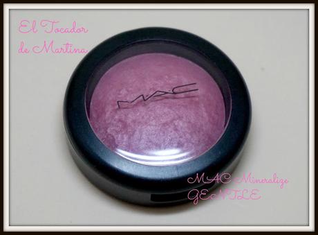 COLORETES FAVORITOS: GENTLE DE MAC