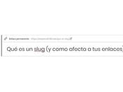 slug cómo editarlo
