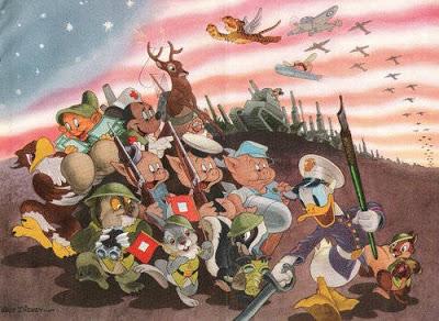 Los dibujos animados van a la guerra