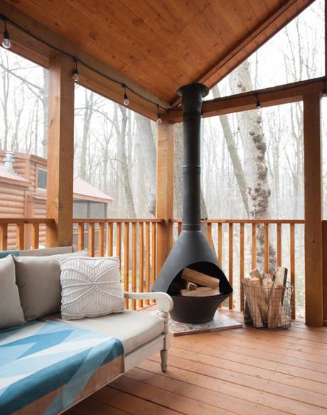 La tiny house de verano ideal está en Three Oaks Michigan