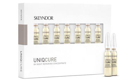 Regenerando la Piel con las Nuevas Ampollas UniqCure 8H Night Repairing Concentrate de Skeyndor