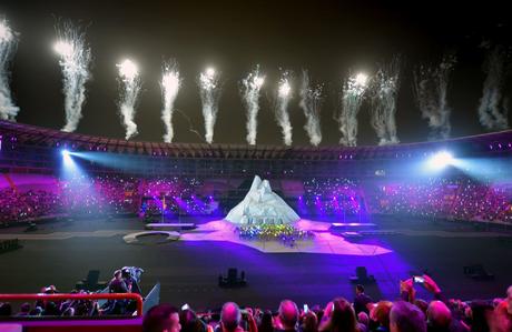 Inauguración de los Juegos Panamericanos Lima 2019 en Perú